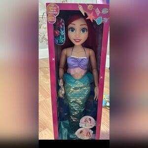 Disney Princess Ariel Doll Playdate 32” Tall & Poseable My Size Articulated DOLL